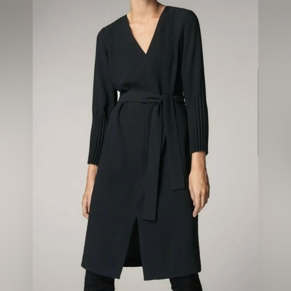 Massimo Dutti Long Sleeve Maxi Dress